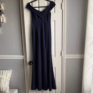 Lulu's Midnight Blue Maxi Dress